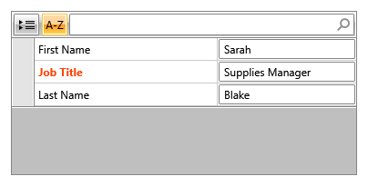 WPF RadPropertyGrid field label styled through LabelStyle