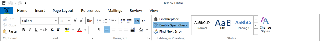 RadRichTextBox RadRichTextBoxRibbonUI