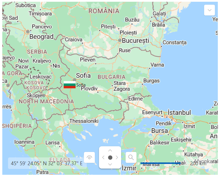 WPF RadMap InformationLayer Pin Point Image