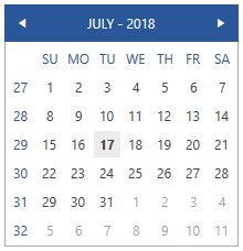 RadCalendar Getting Started