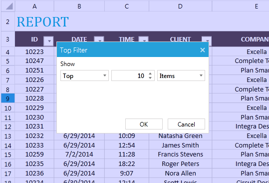 Rad Spreadsheet UI Filtering 04