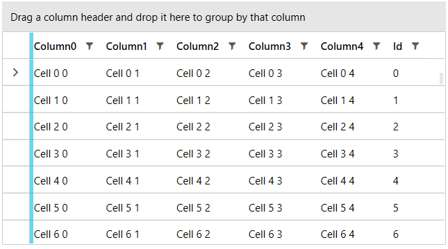 WPF RadGridView with Mixed CLR and Dynamic Properties