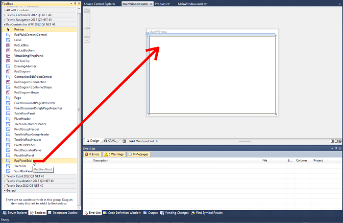 Rad Pivot Grid Getting Started 1