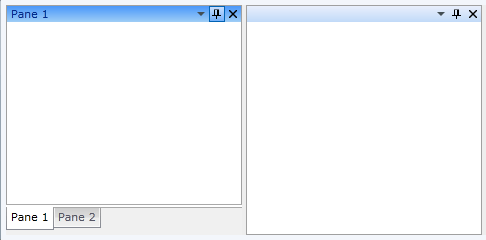 WPF RadDocking Themed Pane Header