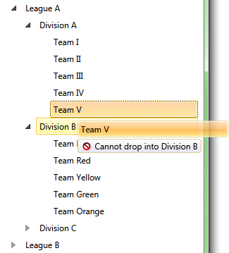 Rad Tree View-DnDVisual Deny Drop