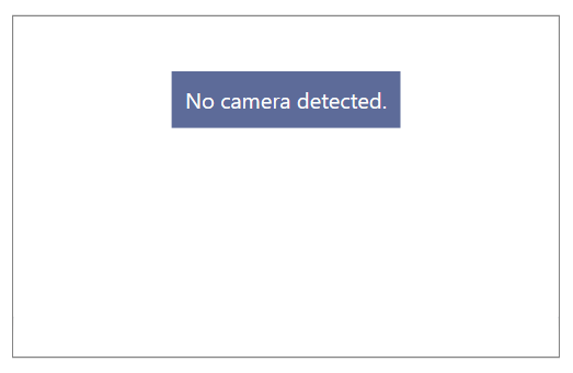 WPF RadWebCam Custom Error Template