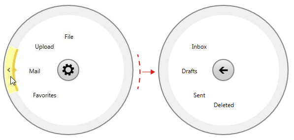 Rad Radial Menu Populating with data 02