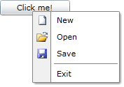 WPF RadContextMenu Opened on Click Event