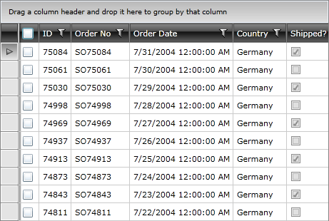 Telerik WPF DataGrid HowTo SelectionViaCheckbox 010