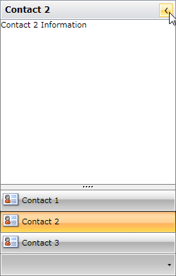 WPF RadOutlookBar Default Minimization