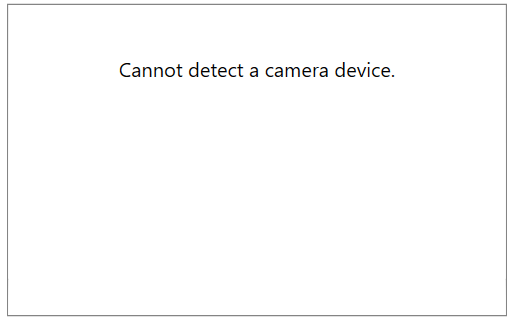 WPF RadWebCam Customized Error Message