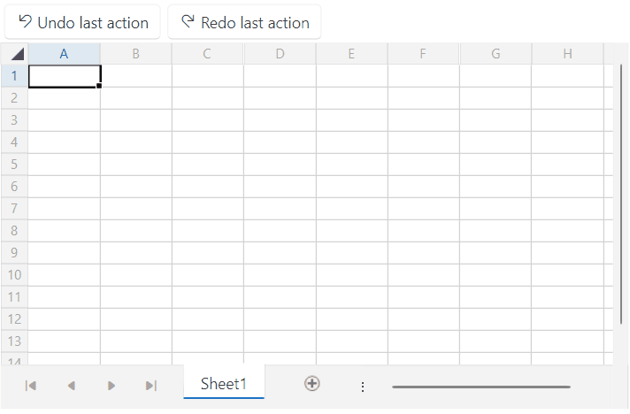 RadSpreadsheet with custom redo/undo buttons