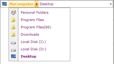WPF RadBreadcrumb Data Binding Example