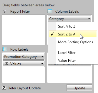 Rad Pivot Grid Features Sorting OLAP 04
