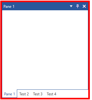 Styled RadSplitContainer in the Office2016 theme