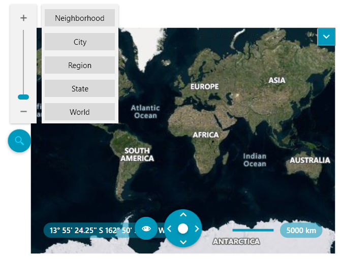 ZoomBar outside of RadMap