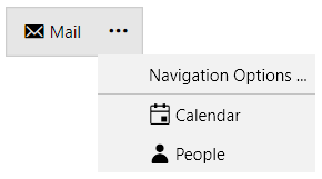 WPF RadOfficeNavigationBar Overflow Menu