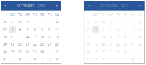 WPF Office2016 Setting the Disabled Opacity