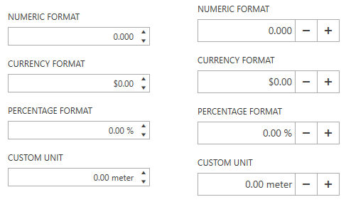 RadNumericUpDown with Office2016Touch theme
