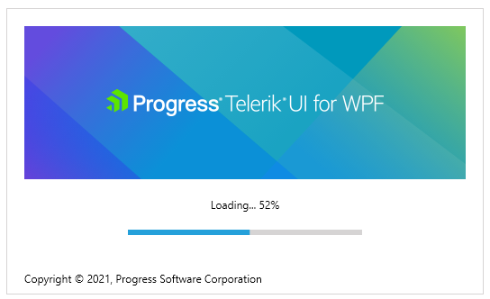 RadSplashScreen with Windows8 theme