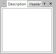 WPF RadDocking DocumentHost with a visible HorizontalScrollBar: