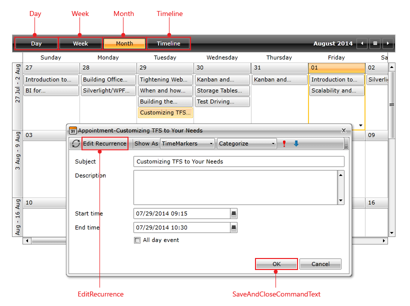 RadScheduleView Localization 01