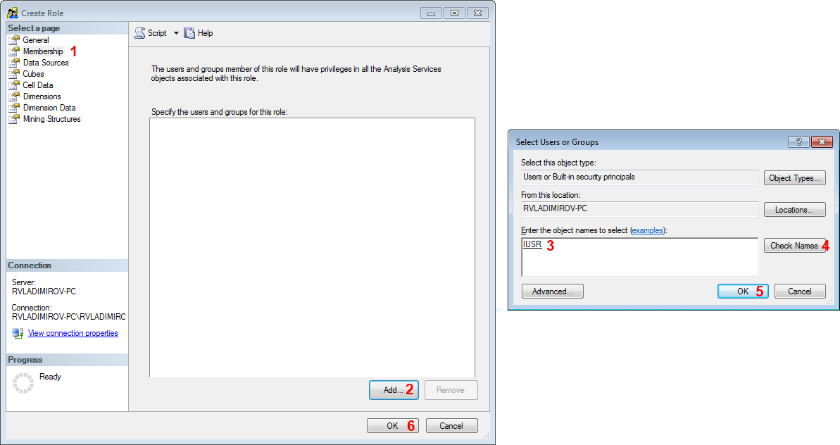 Rad Pivot Grid How To Set Http Access To Cube 13