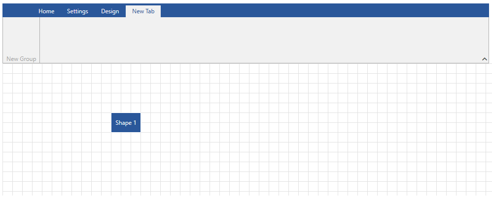 Diagram Ribbon Overview New Tab