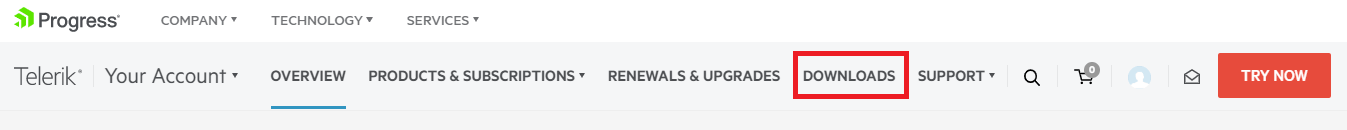 WPF Progress Site Downloads Tab