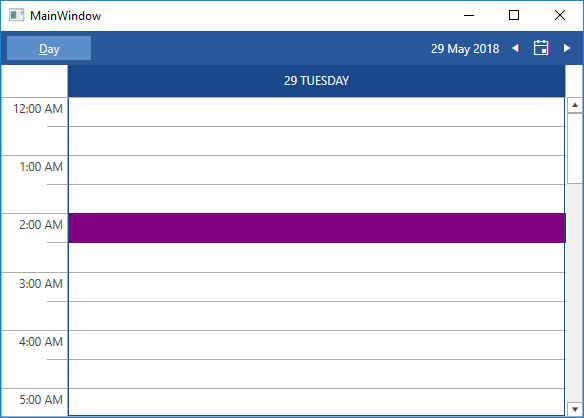 Radscheduleview MouseOverHighlightStyle