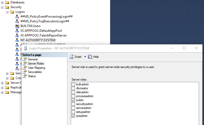 sql management studio