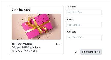 Kendo UI for Angular Smart Paste