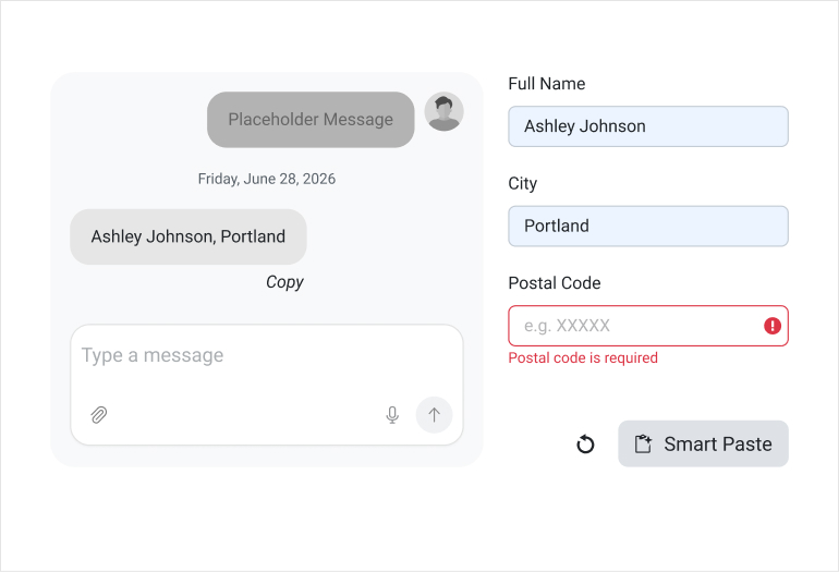 KendoReact AI Smart Paste Error handling - 770px