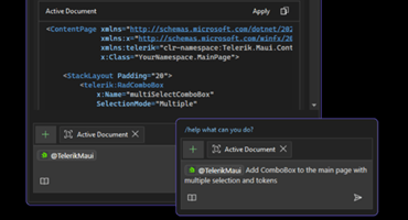 MAUI IDE-Integrated AI Coding Assistant