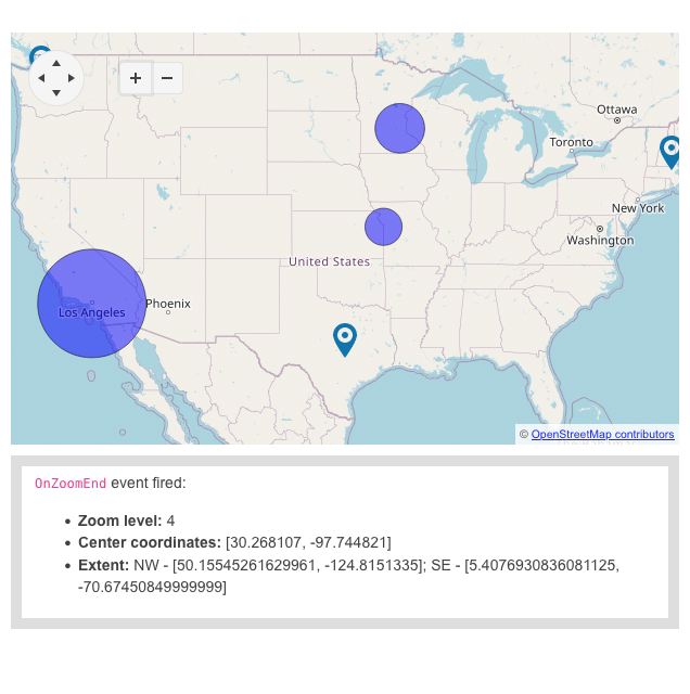 Telerik UI for Blazor Map-OnZoomEvent