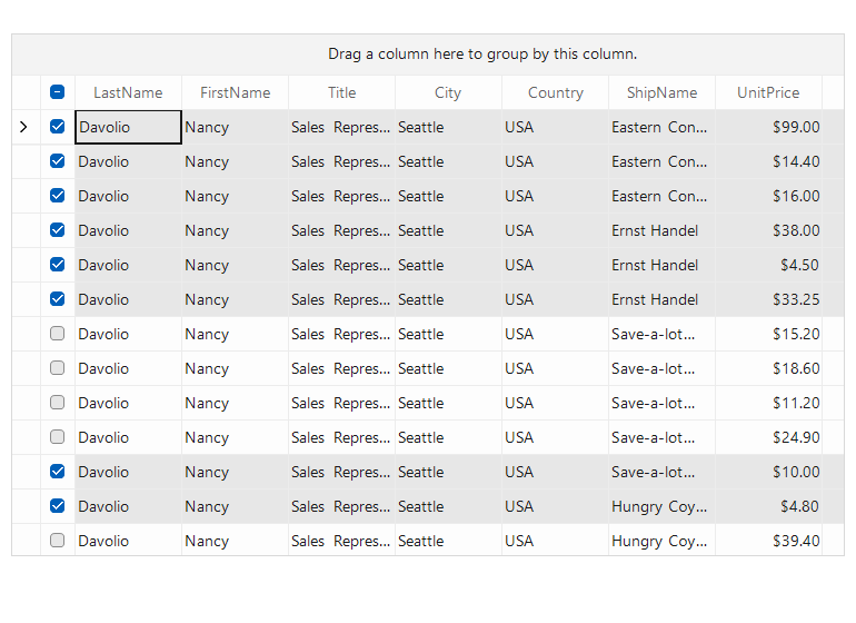 Telerik UI for WinForms Grid New Select Column_770px
