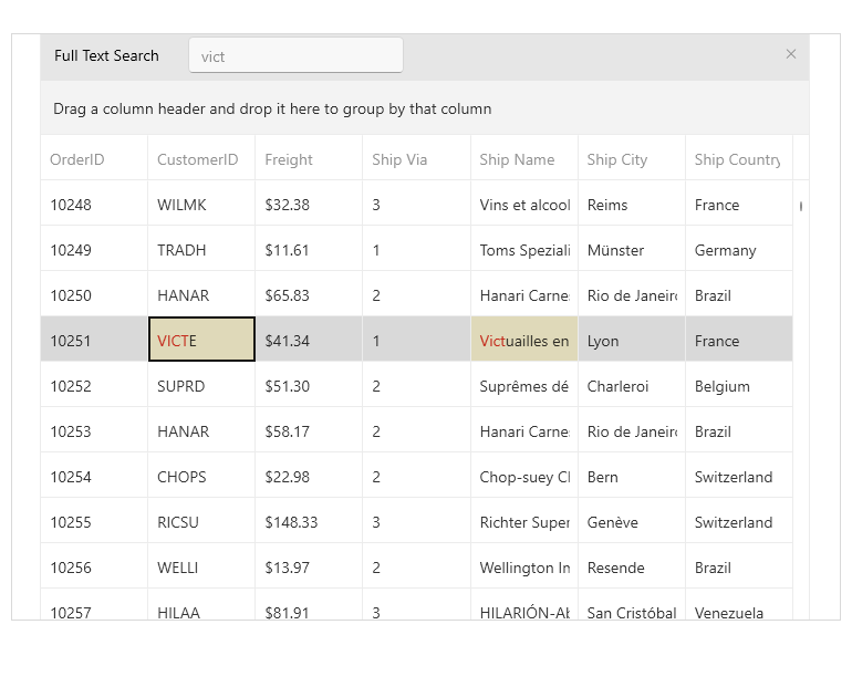 Telerik UI for WPF Search as You Type