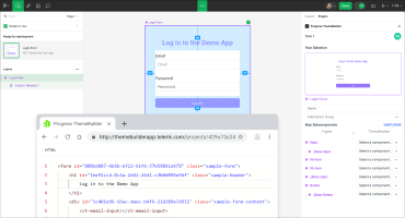 ThemeBuilder Figma to HTML (design to code)