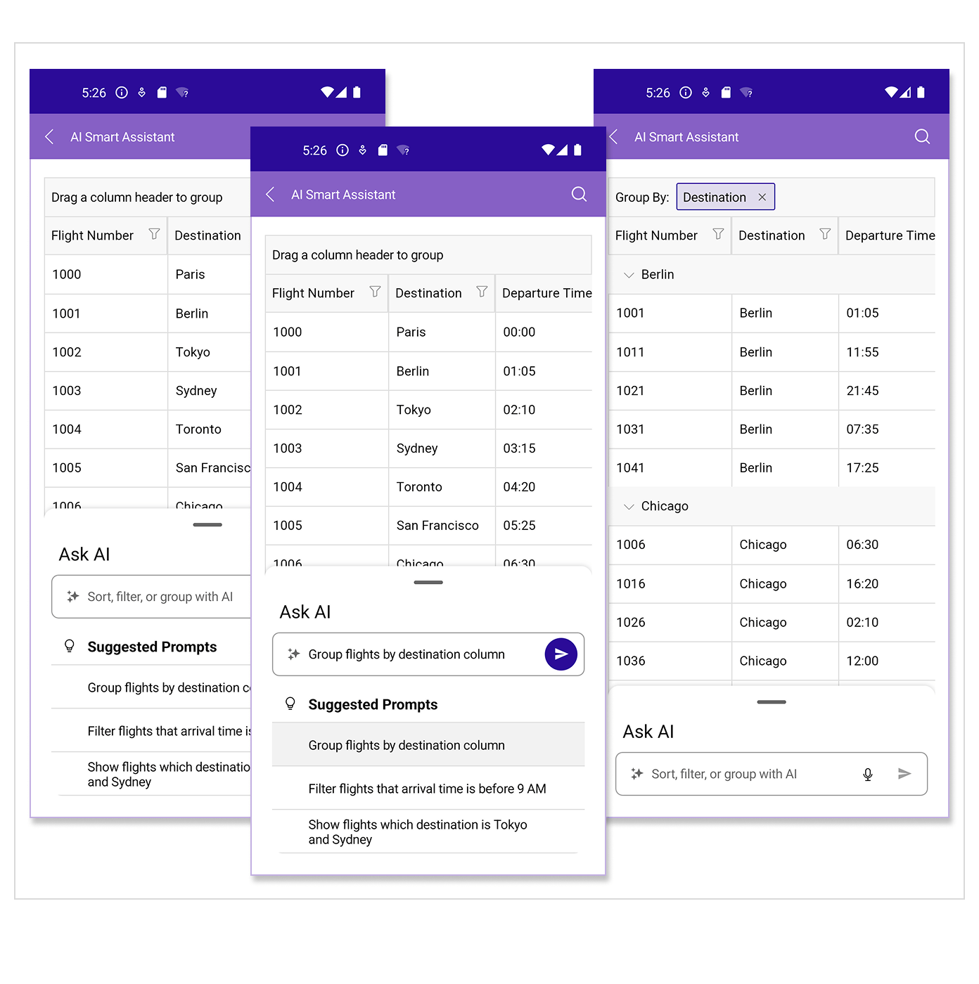 Prompt-Controlled DataGrid .NET MAUI