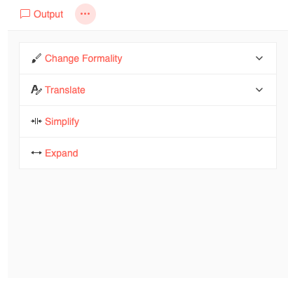 Screenshot of the KendoReact AIPrompt component showing custom commands