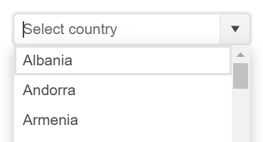 ComboBox Adaptive rendering 370x200