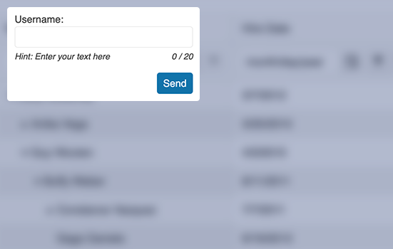 Input Header
