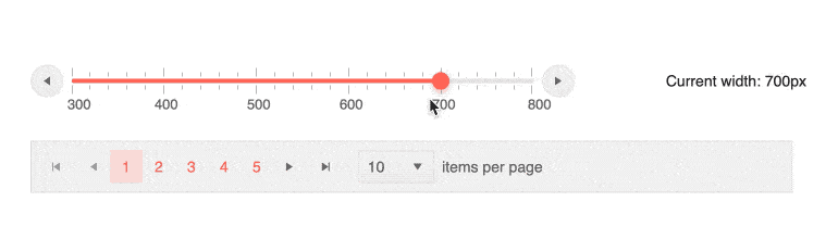 Pager Responsive Design