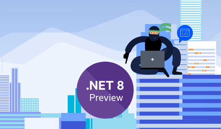 Telerik UI for Blazor Support for .NET 8 Preview 4