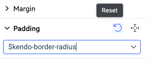 A Themebuilder screenshot. The