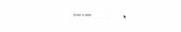 Telerik UI for ASP.NET MVC DateInput Floating Label