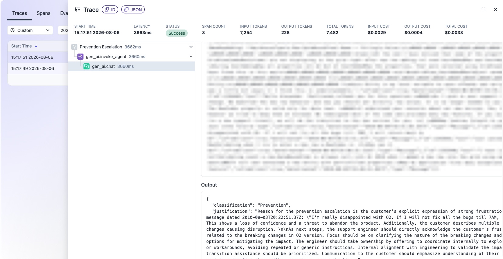 observability traces