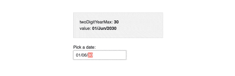Angular DateInput Component - Improvements