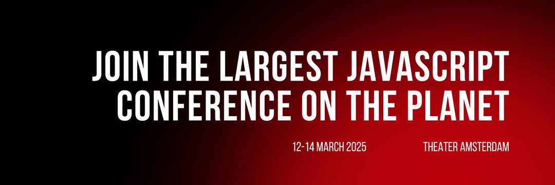 JSWorld Conf banner