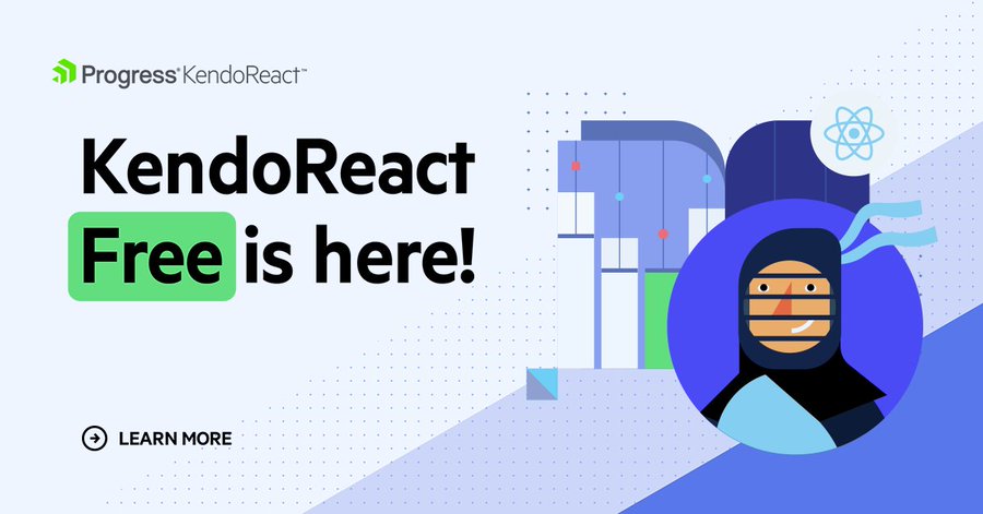 KendoReact Free is here
